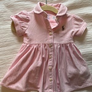 Baby girl pink Ralph Lauren dress